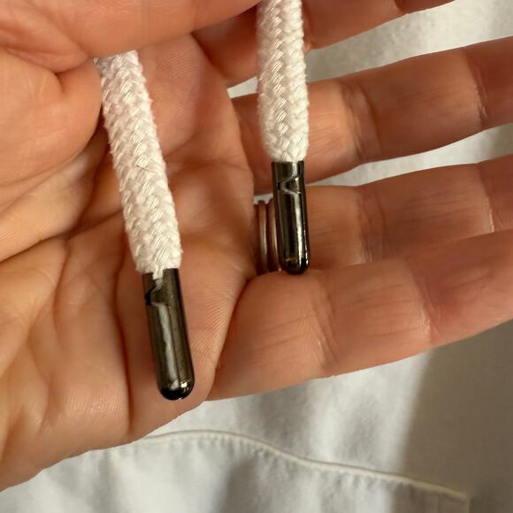 THE NORTH FACE | White and red Spell out Logo White Hooded Sweatshirt Medium - Picture 5 of 5